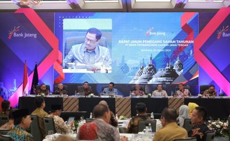 Bank Jateng Bagikan Dividen Rp 1,09 Triliun; 69,3% Laba Bersih