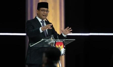 Debat Pamungkas Capres, Anies: Negara Tidak Berdagang dengan Rakyat
