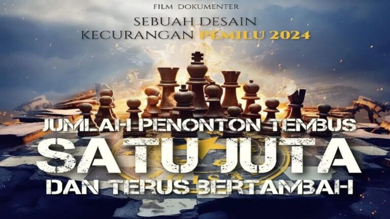 ‘Dirty Vote’ Jadi Perhatian Publik, Satu Jam Dirilis, Catat 3,1 Juta Penonton
