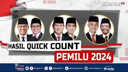 Hitung Cepat Sejumlah Survei, Prabowo-Gibran Tinggalkan Jauh Suara AMIN dan Ganjar-Mahfud