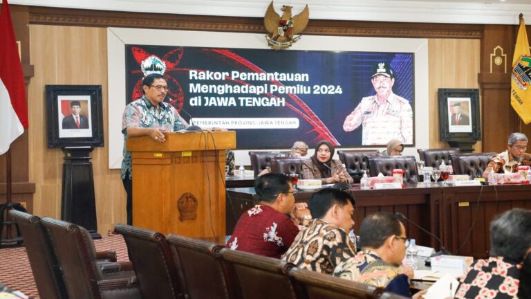 Tampung Permasalahan di 35 Kabupaten/Kota, Pemprov Jateng Segera Buka Posko Pemantauan Pemilu
