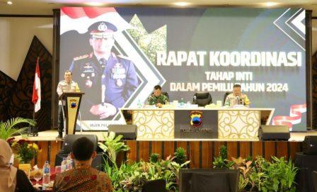 Polda Jateng Gelar Rakor Persiapan Pengamanan Pemilu 2024