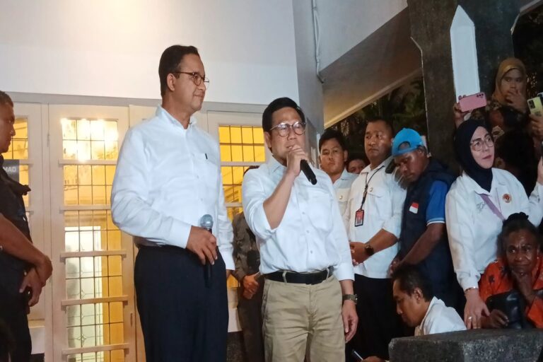 Anies-Muhaimin Hadiri Sidang PHPU Pilpres di MK