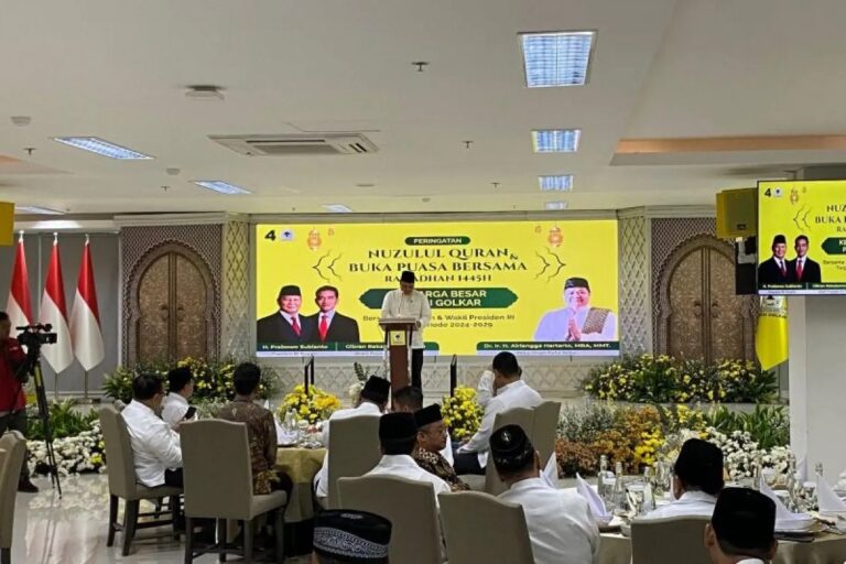 Airlangga Optimistis Partai Golkar Amankan 102 Kursi DPR RI