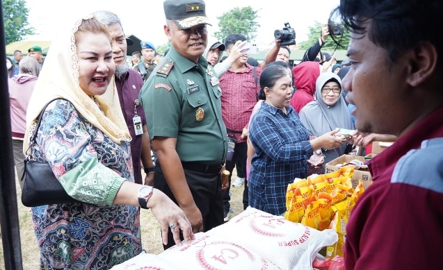 Pemkot Semarang – Kodam IV Kolaborasi Gelar Gerakan Pasar Murah