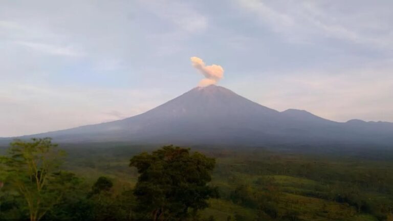 Rabu Pagi Tadi, Gunung Semeru Luncurkan Abu Vulkanik Setinggi 800 Meter