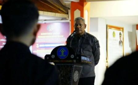 Komitmen Berantas Narkoba, Kemenkumham Jateng Gelar Apel Siaga 3+1