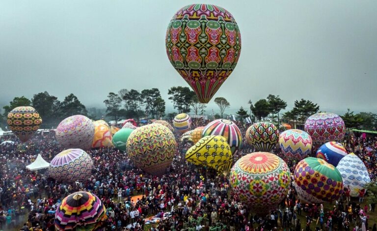 Polres Wonosobo Intensifkan Sosialisasi Larangan Terbangkan Balon Udara