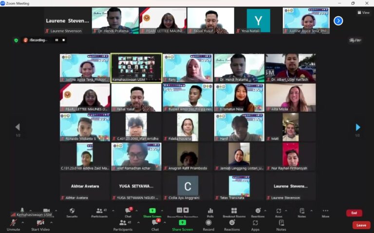 USM International SDGs Student Competition 2024: Prita dan Yesa Raih Best Topic dan Speech Competitio