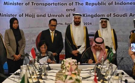 Indonesia dan Arab Saudi Perluas Kerja Sama Bidang Penerbangan