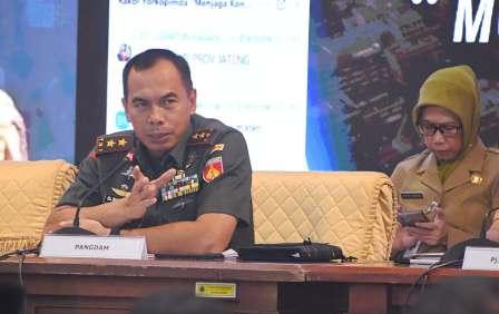 Rakor Pengamanan Lebaran 2024, Pangdam IV/Dip : Mari Kita Siapkan Bersama