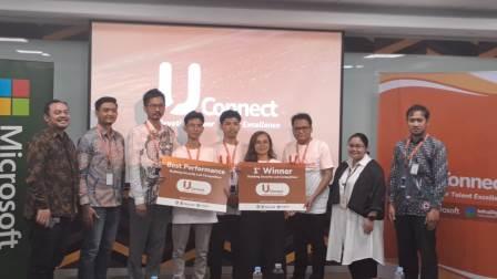 Mahasiswa TI USM, Zalfa Destian Juara Lomba U-Connect 2024