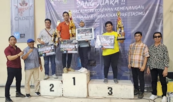 Raih 8 Emas, Kota Semarang Juara Umum Liga Cadet Piala Rektor USM