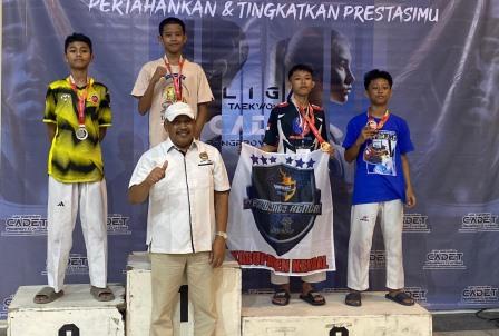 Liga Cadet Piala Rektor USM, Kota Semarang Koleksi Lima Emas