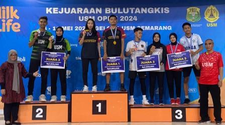 Fajri/Meylisa Juara 2 USM Open 2024