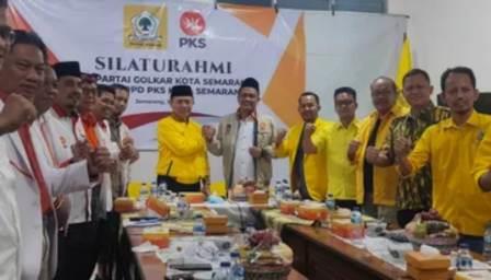 Sepakat Koalisi, Golkar-PKS Amankan Tiket Pilwakot Semarang 2024