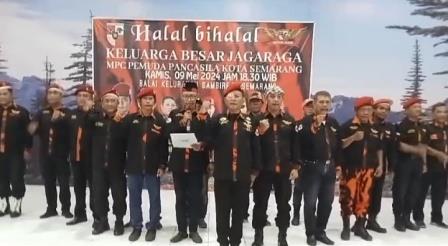 Lembaga Beladiri Jagaraga Pemuda Pancasila Dorong BEP Maju dalam Pilwakot Semarang 2024