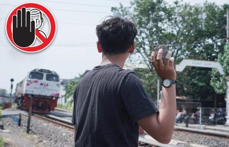 Lempar Batu ke Kereta Api Dapat Celakakan Penumpang dan Petugas KA, Pelaku Terancam Pidana 