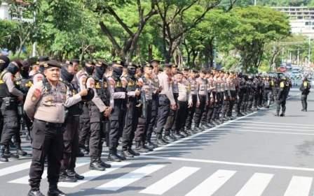 1.400 Polisi Amankan Aksi Hari Buruh di Semarang