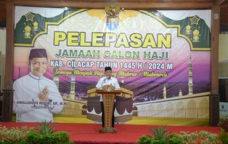 1.315 Calon Jemaah Haji Cilacap Siap Berangkat ke Tanah Suci