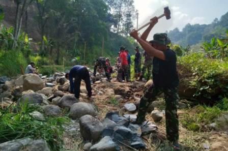 TMMD Kodim 0714/Salatiga Bangun Sejumlah Fasilitas untuk Peningkatan Kesejahteraan dan Perekonomian