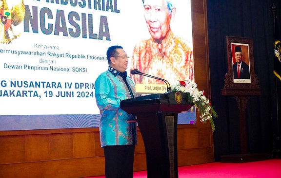 Ketua MPR RI Bamsoet Tegaskan Perlunya Hubungan Industrial Sesuai Nilai-Nilai Pancasila