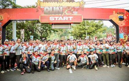 Peringati HUT Bhayangkara ke-78, Polda Jateng, Gelar Bhayangkara Run 7,8K