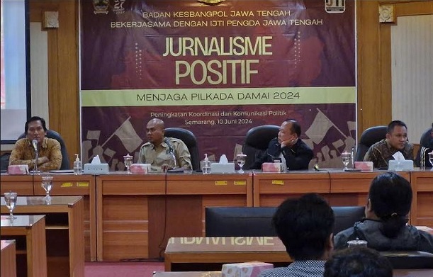 Kesbangpol Jateng Gandeng Jurnalis Bangun Iklim Kondusif di Pilkada 2024