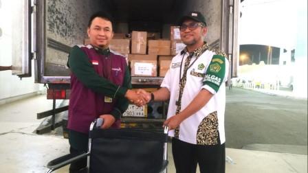 100 Kursi Roda Bantuan Baznas Perkuat Layanan Haji Ramah Lansia