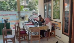 Proses PPDB di SD Negeri 01 Wonodri