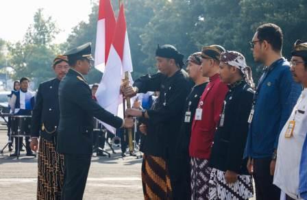 Pangdam IV/Diponegoro Hadiri Upacara Bersama Forkopimda Jateng: Semangat Pancasila untuk Indonesia Emas 2045