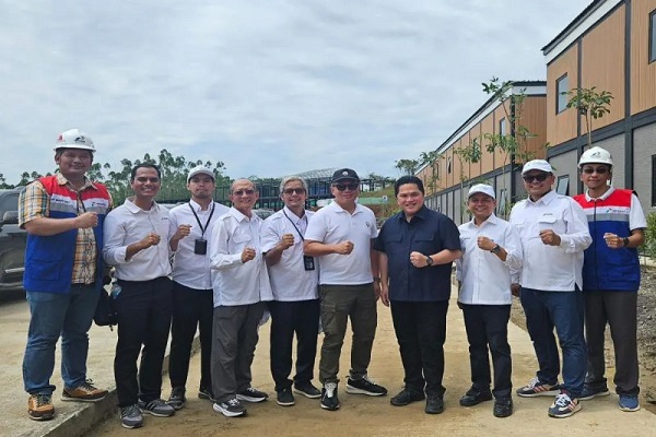 Menteri Etho Cek Kesiapan Jaringan Gas Pertamina di IKN