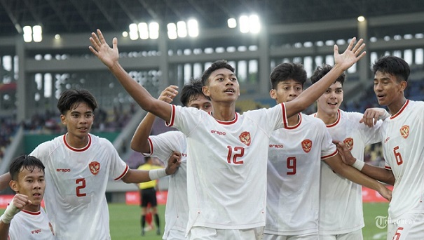 Piala AAF, Timnas Indonesia U-16 Garuda Muda Bantai Vietnam 5-0