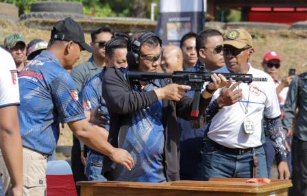 Buka Kejuaraan Menembak Kapolda Jateng Cup 2024: Ahmad Lutfhi Komitmen Memajukan Olahraga Menembak