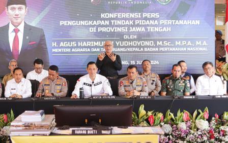 Menteri ATR BPN Tegaskan Pengungkapan 87 Kasus Mafia Tanah Jadi Target Operasi di 2024