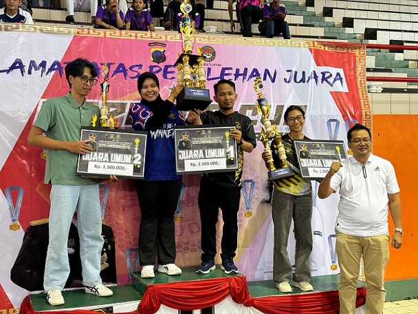Dojang Soebandi Kencana Juara Umum Kejuaraan Taekwondo Piala Kapolda