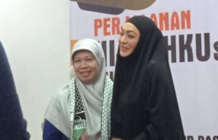 Angelina Sondakh Bagikan Perjalanan Hijrahnya Jadi Mualaf di USM