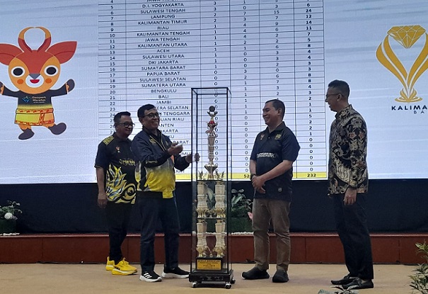 Kalsel Jadi Juara Umum Porwanas 2024