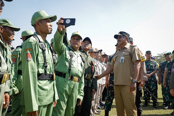 Pimpin Gelar Pasukan, Pj Gubernur Minta Semua Stakeholder Waspadai Potensi Kerawanan Pilkada Serentak