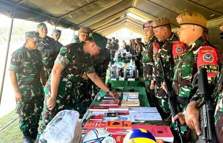Pangdam IV/Diponegoro Tegaskan Kewaspadaan Prajurit dalam Setiap Kegiatan Satgas Pamtas RI-RDTL