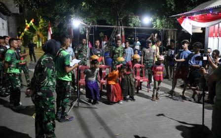 TMMD Kodim Yogyakarta Meriahkan HUT RI Bersama Warga Umbulharjo