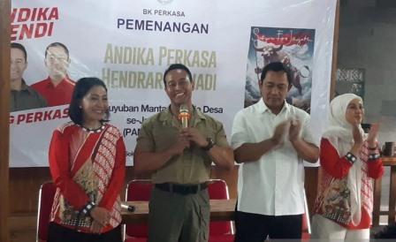 Mantan Kepala Desa Se-Jateng Deklarasi Dukungan Andika-Hendi di Pilgub Jateng