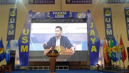 Pakem USM, WR 3 USM : Organisasi Mahasiswa Jadi Cikal Bakal Berkreasi