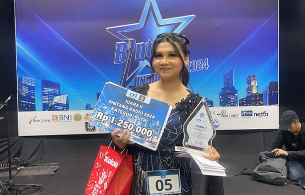Anastasia, Mahasiswi Ilkom USM Juara 2 Bintang Radio 2024