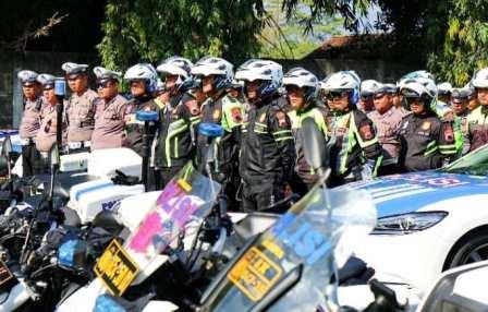 Ditlantas Polda Jateng Siapkan Pengamanan di Jalur Kunjungan Presiden RI ke Magelang