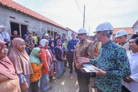 98 Keluarga Terdampak Rob di Pekalongan Dapat Bantuan Rumah Gratis