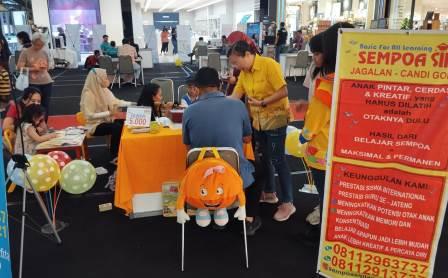 Monica Bagikan Trik-trik Belajar Cepat Sempoa di Paragon Mall Semarang