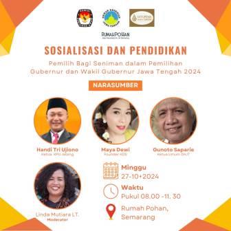 DKJT dan KPU Jateng Adakan Sosialisasi dan Pendidikan Pemilih