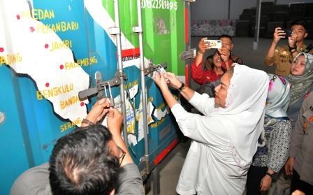 1.297.910 Surat Suara Pilgub Jateng Tiba di Kota Semarang, Mbak Ita Harap Tahapan Pilkada Berjalan Lancar