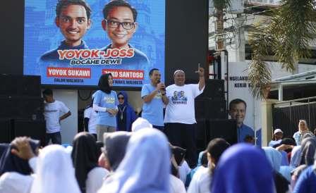 Pilwakot Semarang 2024 Makin Dekat, Dukungan Yoyok-Joss Terus Mengalir
